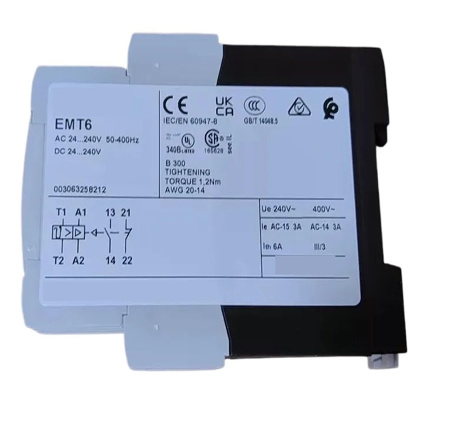 BACYDLPL EMT6 thermistor overload relay sensor