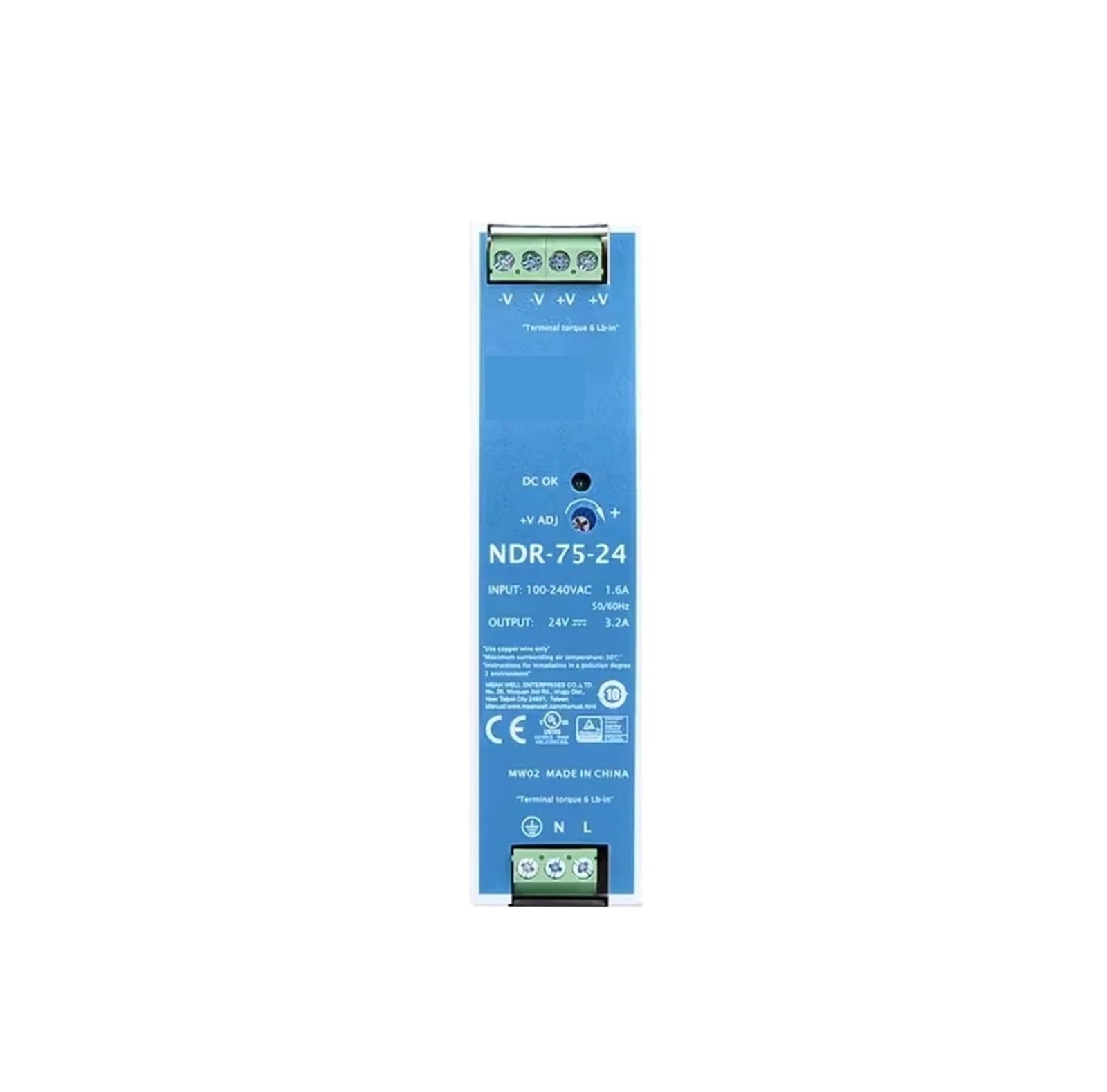BFSYDLUJ 75W Single Output NDR-75 12V 24V 48V(NDR-75-48)