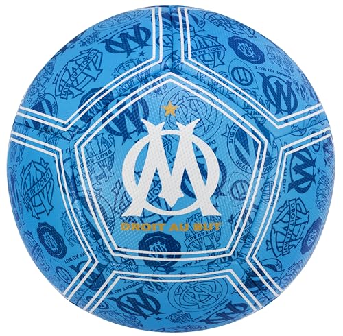 OLYMPIQUE DE MARSEILLE Ballon de Football Supporter Om - Collection Officielle Taille 5