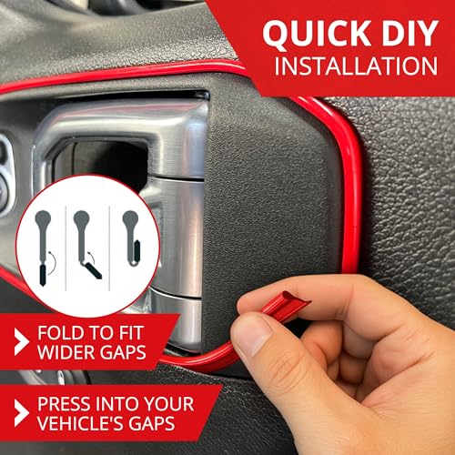 All-Fit 10 Ft Red Gap Filler