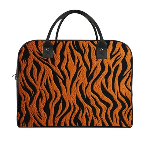 Maletín Tiger Stripes Naranja para Laptop Ligero miniatura 3