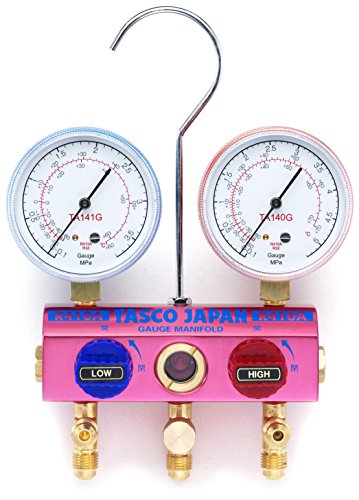 イチネンTASCO TA122GV-1 R410A/R32ゲージマニホールドキット