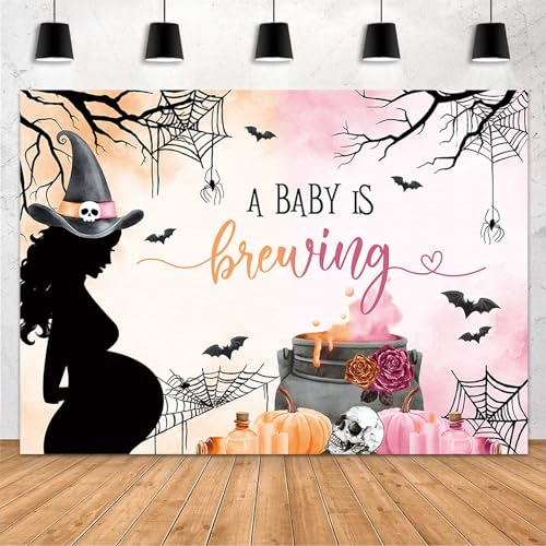 Bannière photo de Baby Shower Halloween pour un photobooth réussi