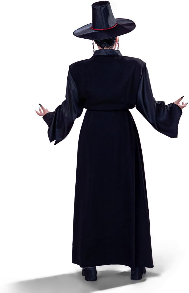 OSIAS Jinu Cosplay Costume Your Idol Stage Outfit Black