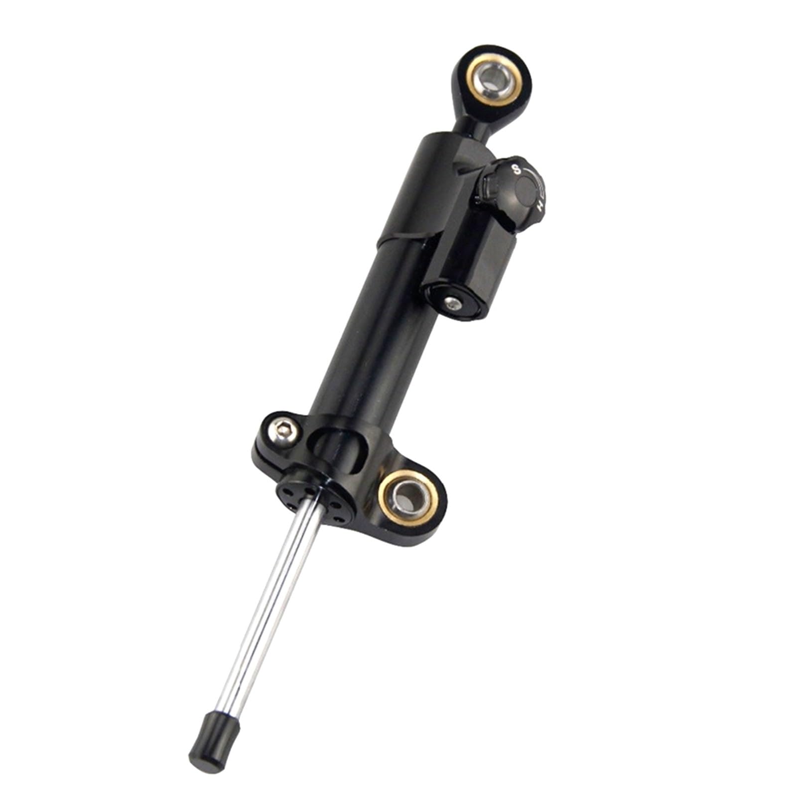 ZINSAN Dla Y&amaha Dla MT-09 Dla Tracer 255mm Motocykl Regulowany Amortyzator Układu Kierowniczego Amortyzator Kierunku Amortyzator Stabilizator Stabilizator tłumienia układu motocykla (Color : 2)