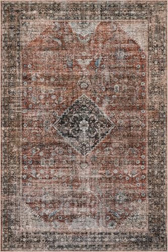 Tapete Decorativo Nuloom Orielle Medallion 9x12 ft miniatura 3