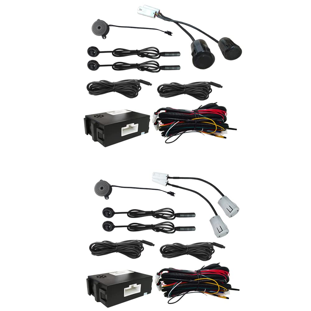 Baceyong Kit de detección de monitoreo de radar BSD, sistema de monitoreo de punto ciego para coche, sensor ultrasónico de sistema de detección de punto ciego