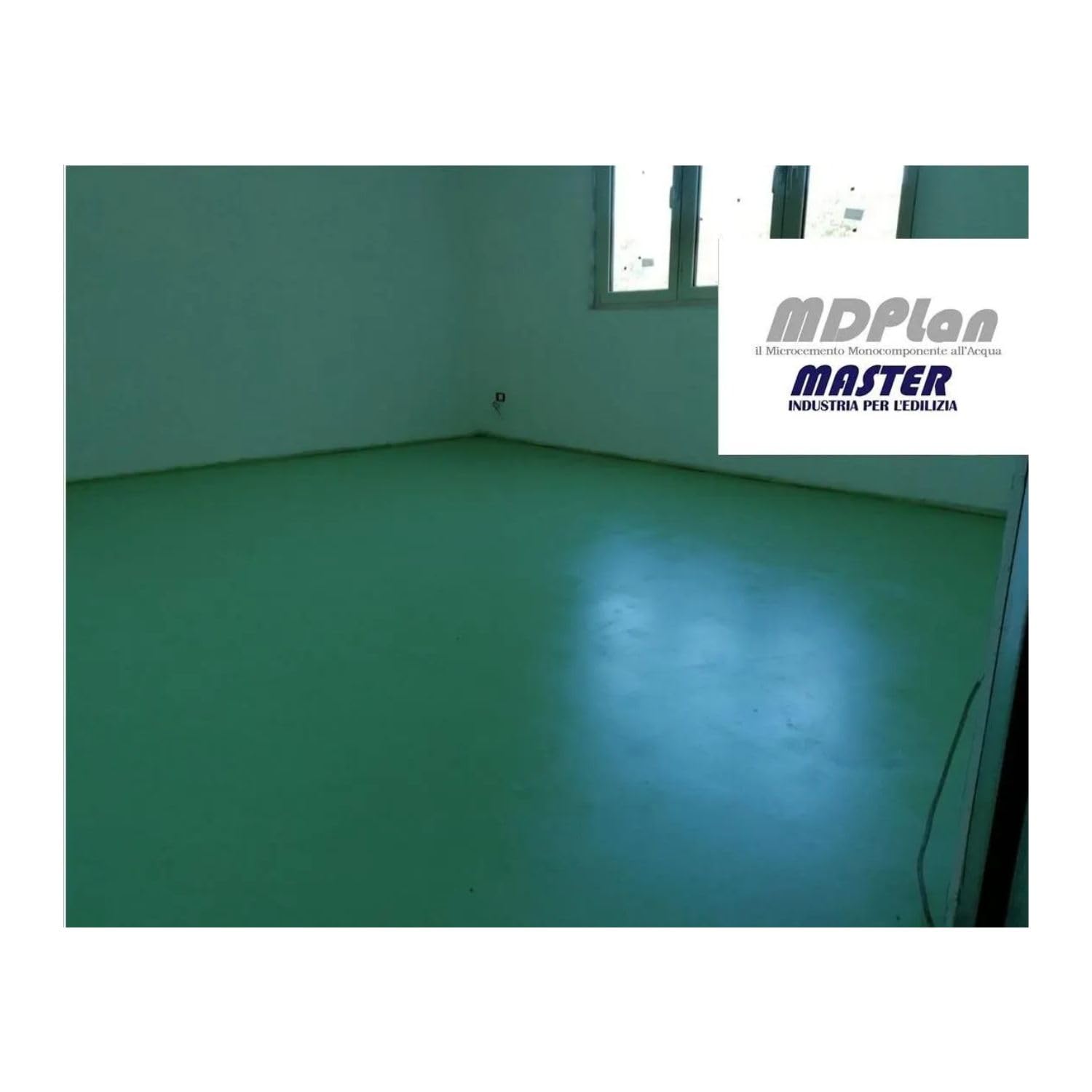 Resina Epossidica Colorata per Pavimenti 6kg resa 50-60mq (RAL9001)