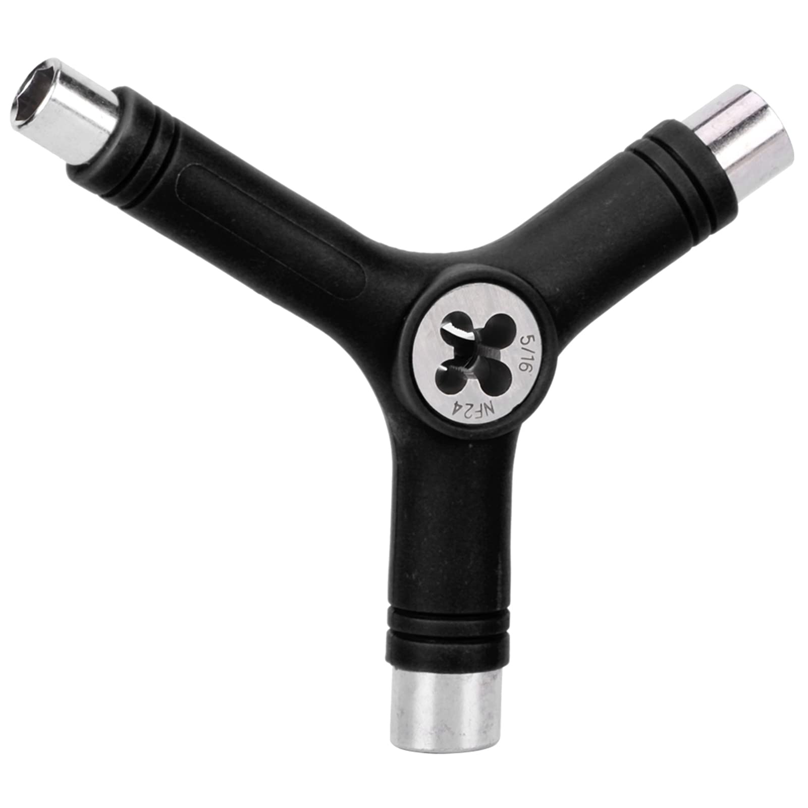 ZIZEV Skateboard Wrench Y Type Wrench, High Reliability Wrench for Skates (Black)