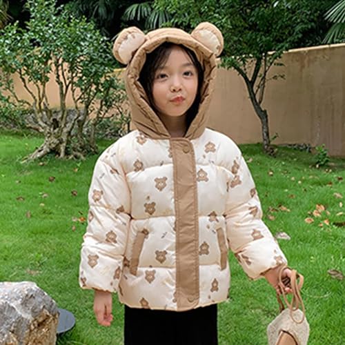 Kids Boy Girl Puffer Jackets Winter Warm Down Jacket Hooded Lightweight Packable Soft Coat Casual Outwear2