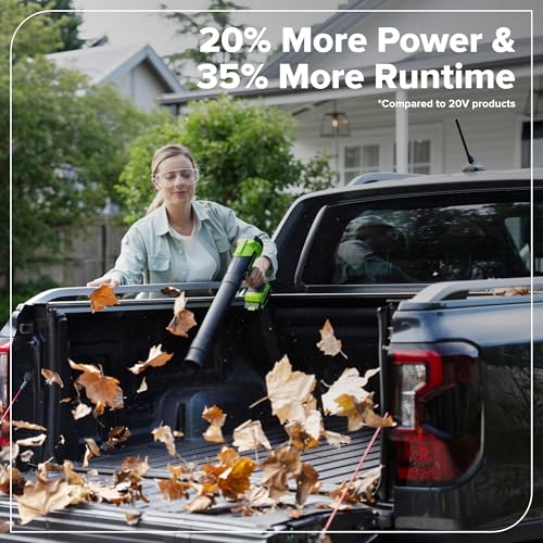 Image of Greenworks 48V (24V x 2) 17 inch Brushless Push Mower + 270 CFM /130MPH Blower + 12 inch String Trimmer Combo with (2) 4.0Ah Batteries, 65W Type-C Charger & (2) 3-ft Cables