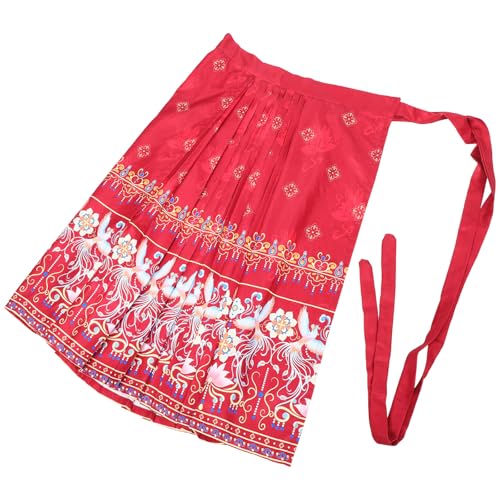 Falda Hanfu para niña estilo chino vintage tradicional talla 130 cm de poliéster cómodo