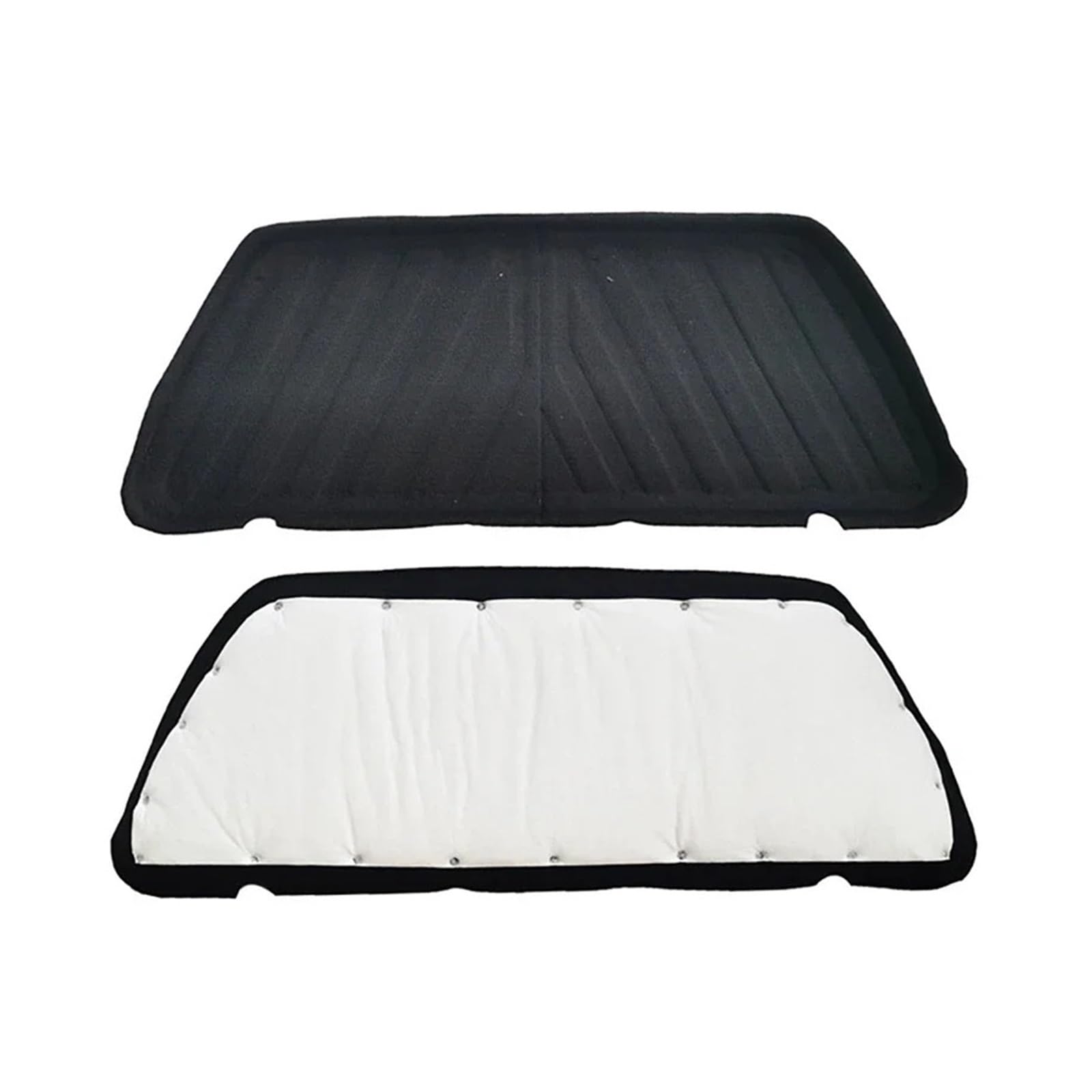 Wuqqxxqcm Double-Layer Compatible For Tesla Model Y Car Front Hood Engine Sound Insulation Cotton Pad Engine Soundproof Heat Insulation Mat Body Kits