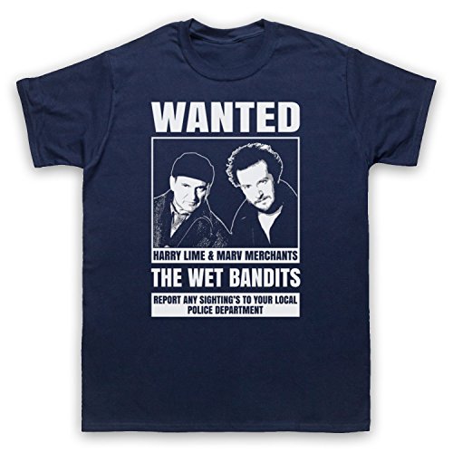 T-shirt Wet Bandits Home Alone homme tee-shirt imprimé Maman j'ai raté l'avion haut rétro