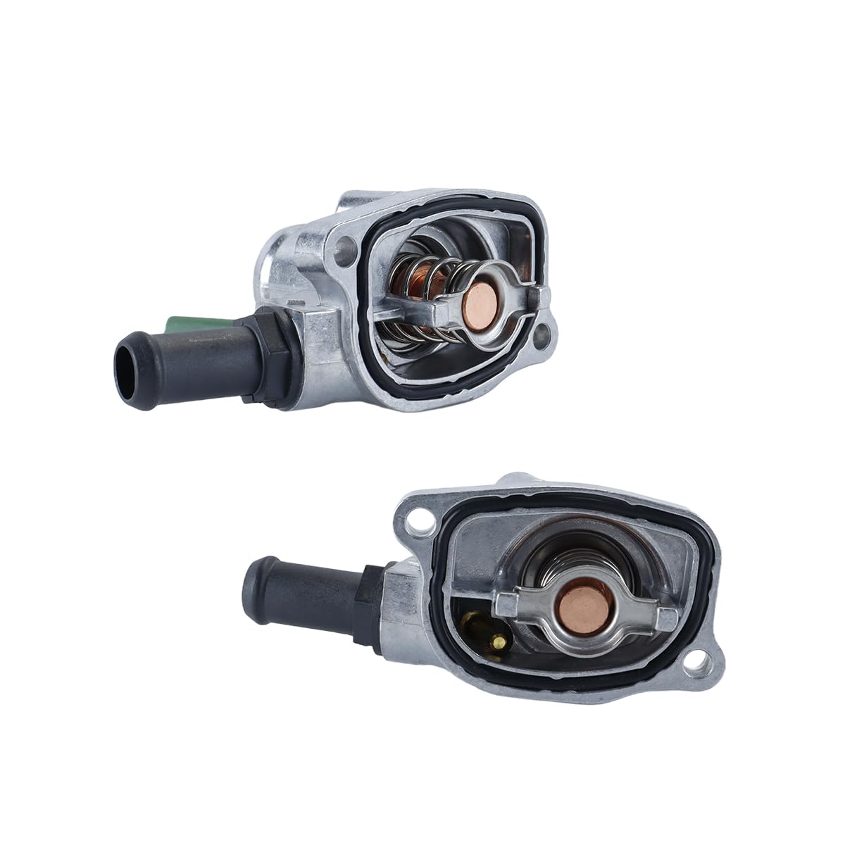 Gruppo Termostato Con Guarnizione Per Fiat Hatchback 500 312 2007-2020 Panda 169 2007-2012 KA RU8 2008-2016 Ypsilon 2009-2020 55202371 9S518575AA 1535448