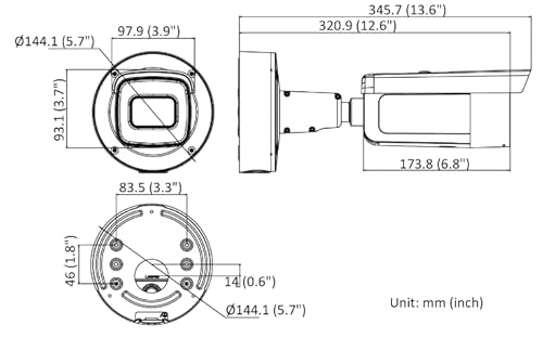 Hikvision Ds-2Cd2646G2-Izs(2.8-12Mm)/C/Black Bullet Ip Security Camera - 3