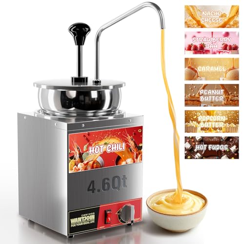 WantJoin Nacho Cheese Dispenser with Pump