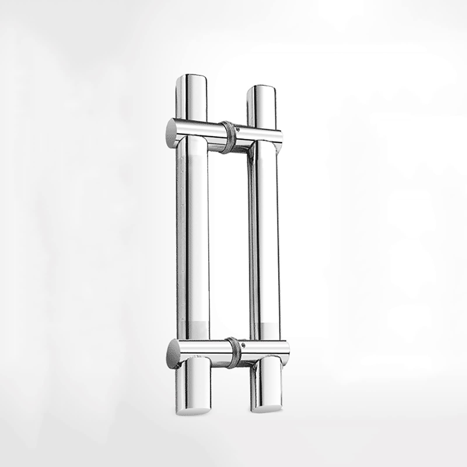 SaryEdge Entry Door Handle Contemporary Style H Trapezoid Stainless Steel Door Handle,Adjustable Hole Distance Door Handle,Suitable for Glas,Onecolor-80cm(31.4in),Onecolor-80cm(31.4in)
