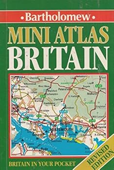 Paperback Bartholomew, mini atlas, Britain: [Britain in your pocket] Book