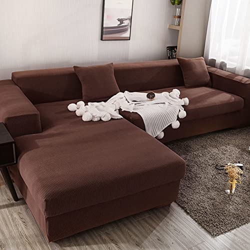 Housse canapé 2 places jacquard extensible 140-180cm