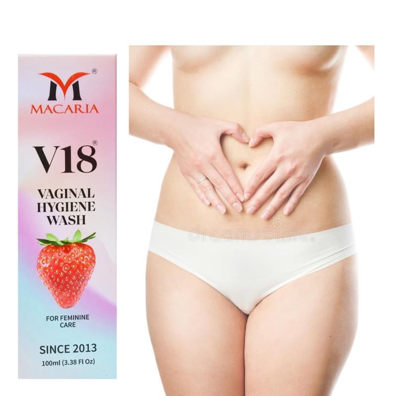 MACARIA V18 Vaginal Feminine wash for women ph balance