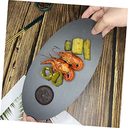 Plato Ovalado Retro para Sushi Steak y Postres miniatura 2