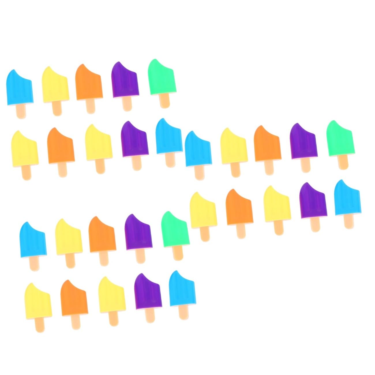 SHINEOFI 30pezzi Evidenziatori Colorati Forma Di Da Design Creativo Per Scuola e Feste Adatti Per Disegno e Annotazioni