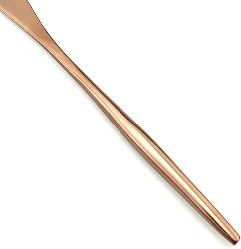 Miniatura 11 de JASHII 4 piezas 18/10 acero inoxidable oro rosa espejo pulido fruta tenedor