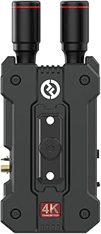 Hollyland Mars 4K Wireless Video Transmitter 5G SDI HDMI Transmitter, 450FT Los Range 66ms Latency, 4 App Monitoring 3 Scene Modes, Compatible with Mars M1 Wireless Monitor (Single Transmitter- 1 Pcs)