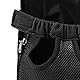 HEEPDD Katzen-Frontträger, Tragbarer Schwarzer Haustierträger-Rucksack für Reisen Zum Camping