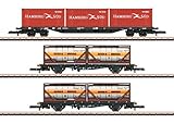 Containertragwagen-Set - Spur Z - DB AG - Ep. V - OVP