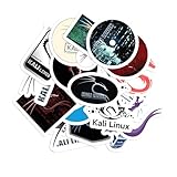 Stickers 20pcs Kali Wall Decoration Linux Car Motorcycle Skateboard Hard Laptop Bedroom Hat Phone Case Bumper Water Bottles Bike for Kids Teens Adults