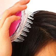 Hair Comb Hair Massage Massager Comb Plastic Shampoo Scalp Shower Body Washing Brushes Random Color