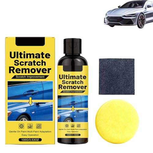 Nanopolix Scratch Remover Nanopolix Ultimate Car Scratch Remover with Nano Sparkle Cloth for Any Car Scratches Cars Paint Scuff Remover Easily & Quickly Repair Paint Scratches & Water Spots (1PC-B)