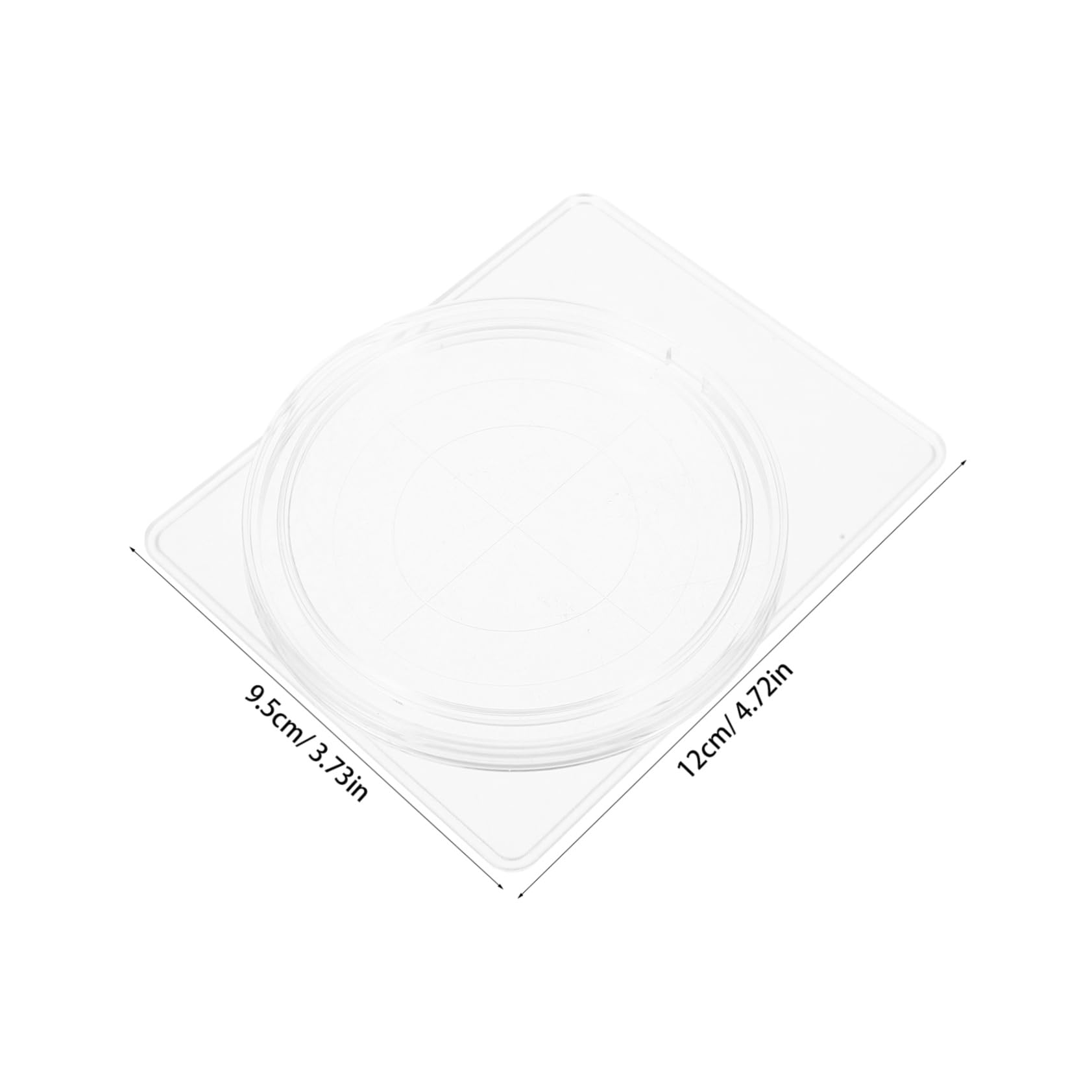 OSOLADY Environmental Sampling Box Plastic Laboratory Sample Container Strong Durability and Easy Storage