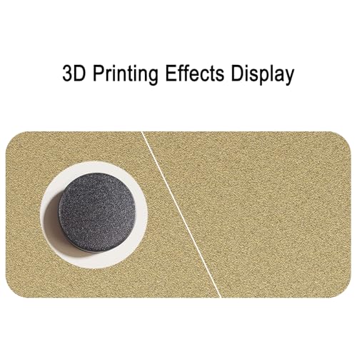 Image of 260x271mm Double Sided Textured PEI Build Plate for Elegoo CC /CC2 | Flexible Spring Steel Plate Strong Adhesion and Easy Release, for Elegoo Centauri Carbon /Centauri Carbon 2