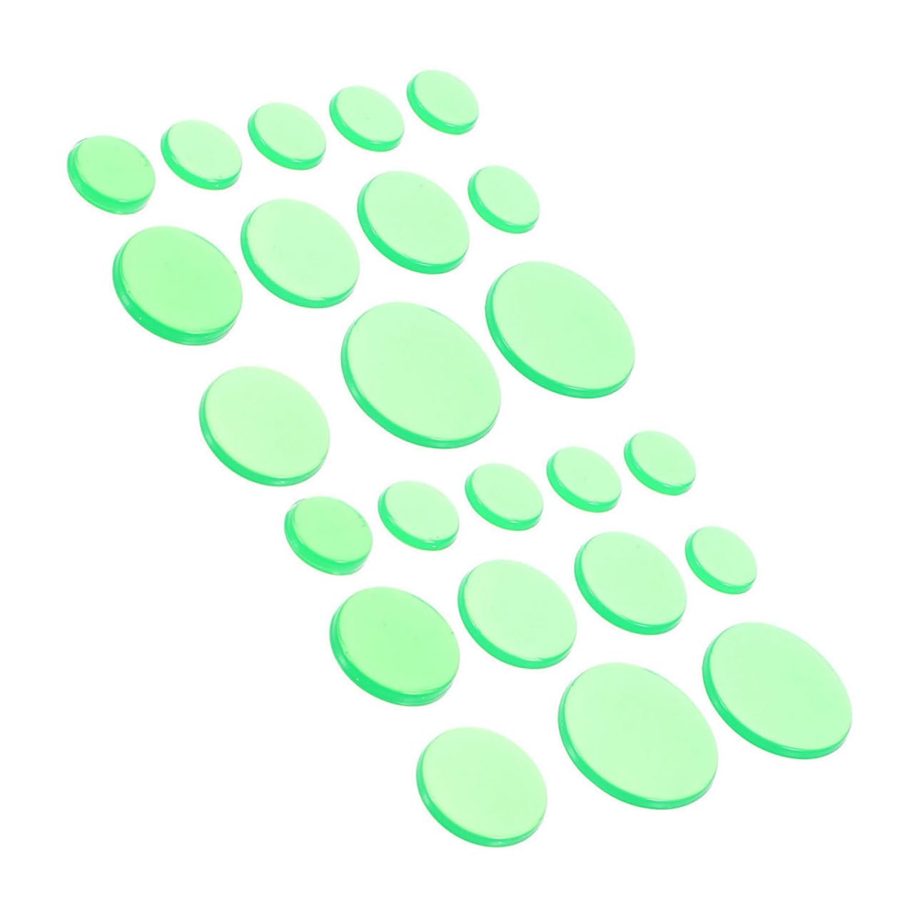 Generic 36Pcs Drum Dampening Gel Pads Reusable Mute Drum Dampeners with Strong Adhesive for Sound Control Easy Installation for Practice and Performance