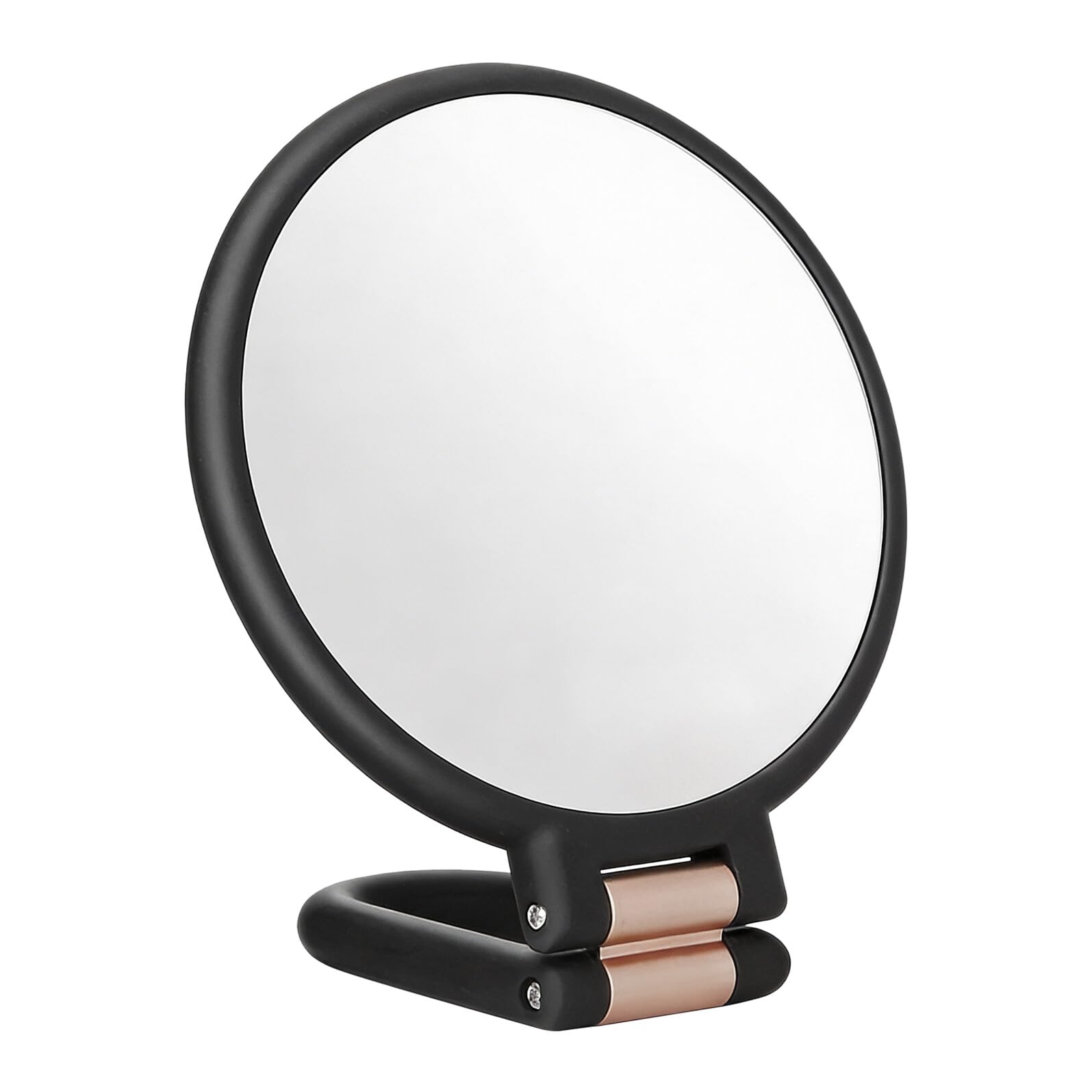Miroir de maquillage 50x double face inclinable pour salle de bain et coiffeuse moderne
