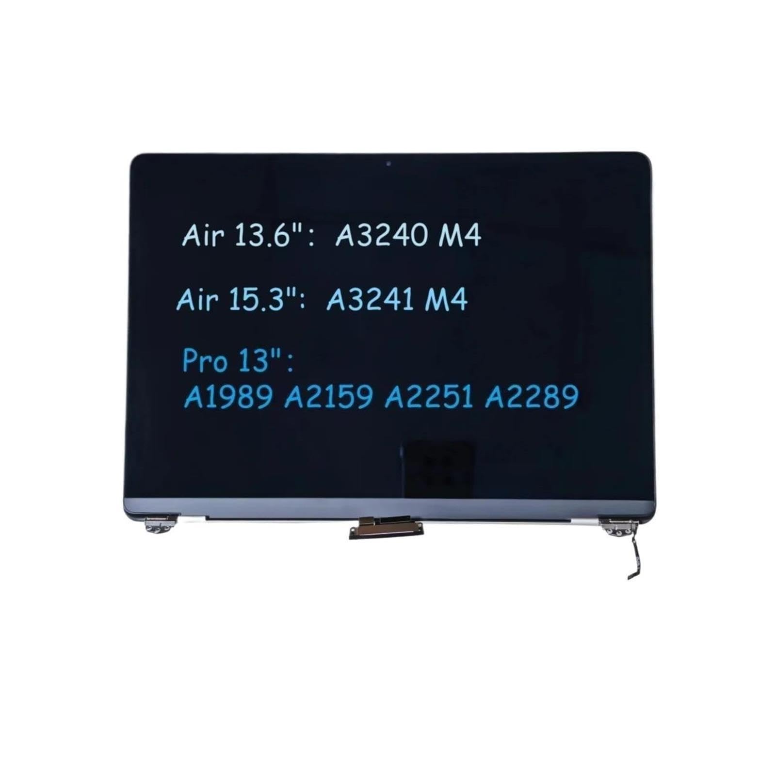 Pantalla LCD for Pro/Air A3240 A3241 A1989 A2251 A2159 A2289 Reemplazo De Conjunto De Pantalla LCD 2018 2019 2020(A3241 Starlight)