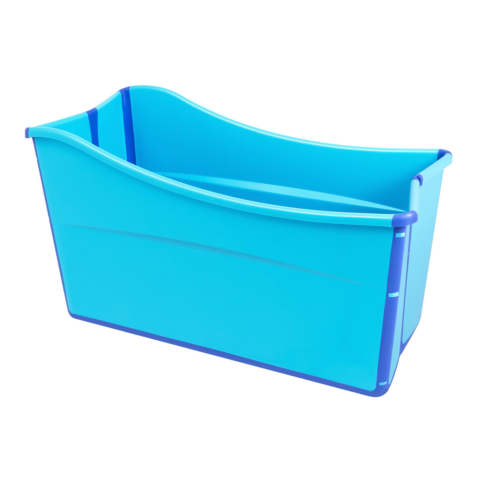 Bañera plegable de pie Bañera de viaje Bañera plegable para adultos y niños con capacidad de carga de 198.4lbs Bañera móvil grande para autocaravanas ducha hotel jardín terraza baño
