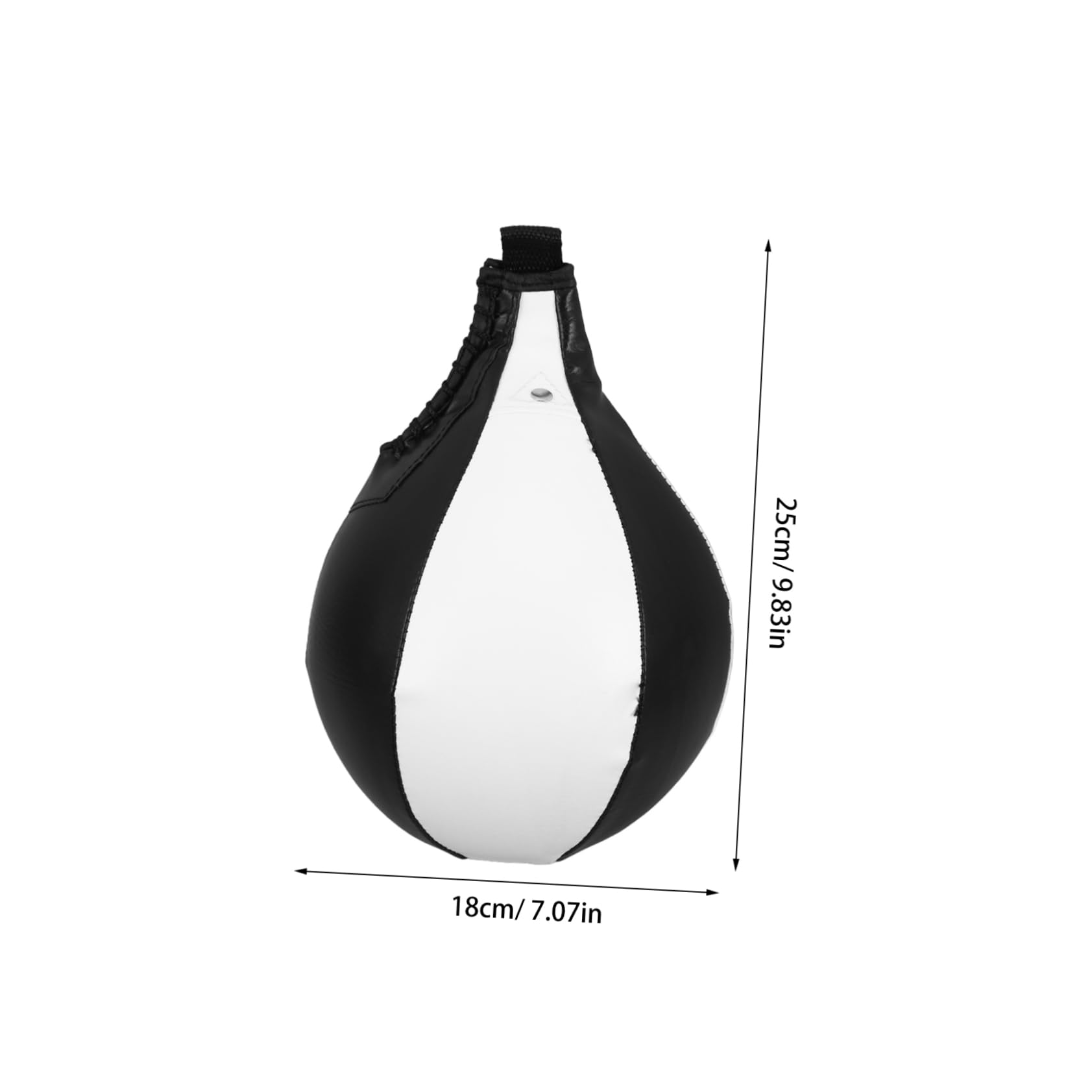 KOMBIUDA Boxing Speed Bag Hanging Reflex Ball for Training Inflatable Speedball for