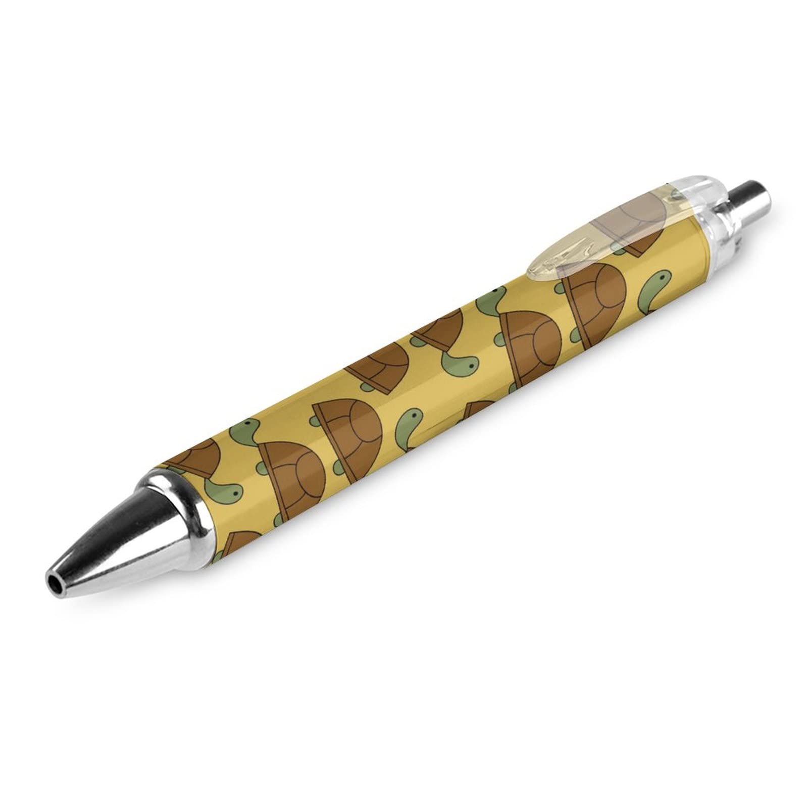 Amazon | 亀の模様 ボールペン ブルーインク 滑らかな書き心地  