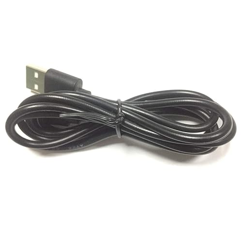 Miniatura 2 de ezonpinzv Cable de cable micro USB compatible con condensador profesional Blue Yeti X y micrófono azul Yeti Nano USB, 5 pies, negro