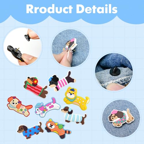 Image of Funny Pins for Backpacks Brooches Cute Lapel Pins Brooch Button Pin Bulk Party Favor gifts