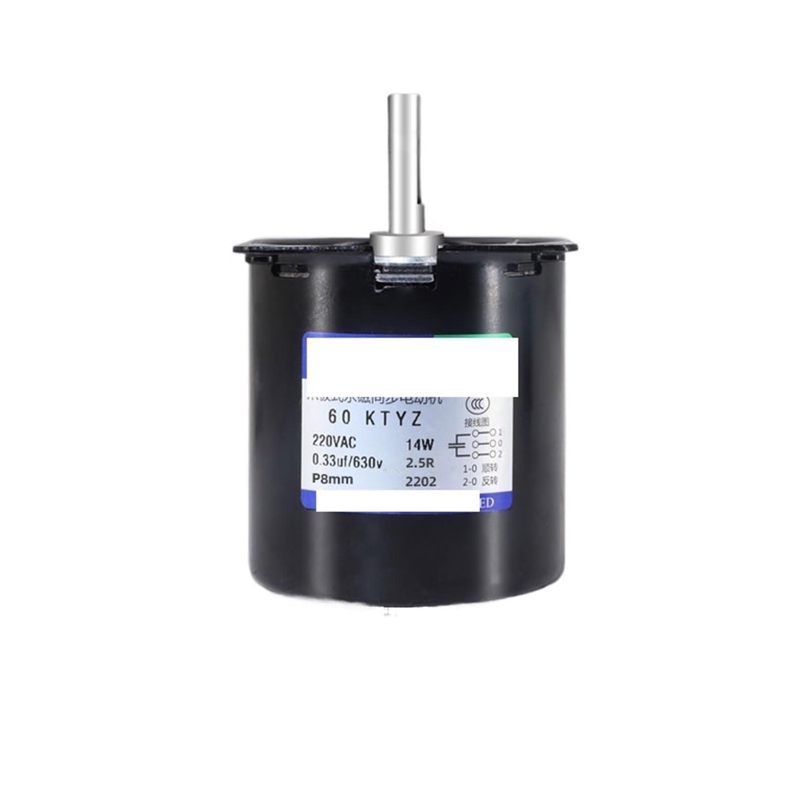 Moteur synchrone 60KTYZ 220V avec engrenages en métal pour mécanisme de précision