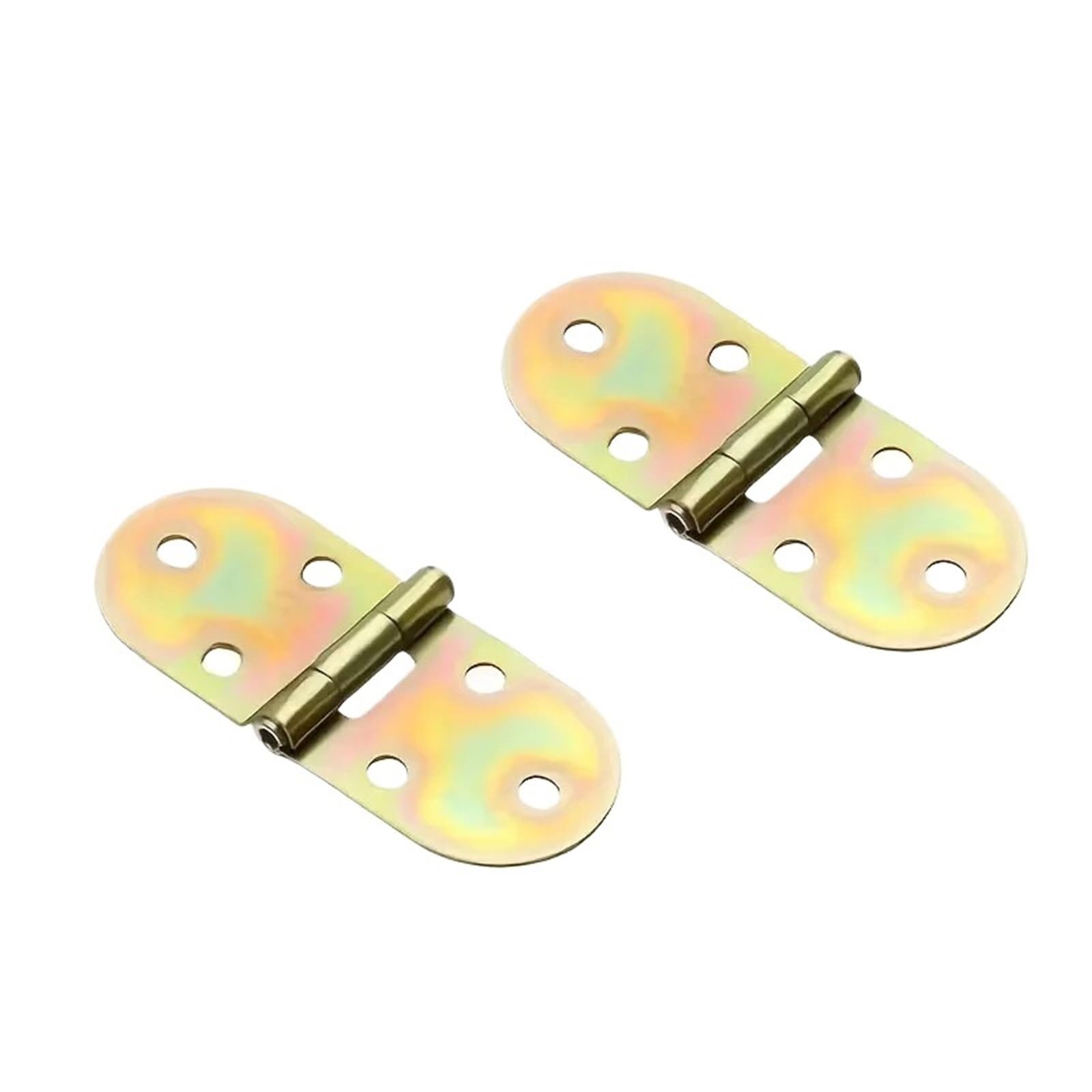 2/4/6/10pcs 180 Degree Folding Hinge for Cabinets and Tables(1 Set)