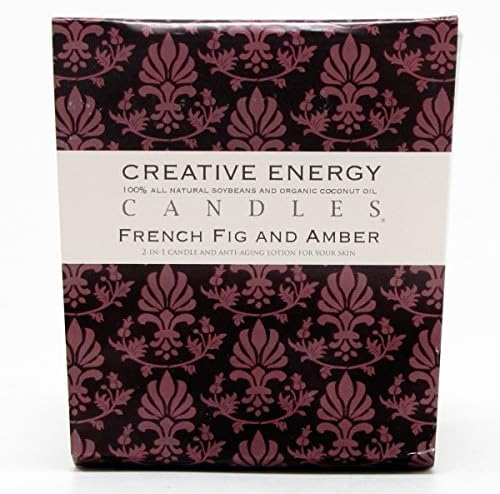 Creative Energy French Fig and Amber 7oz Glass