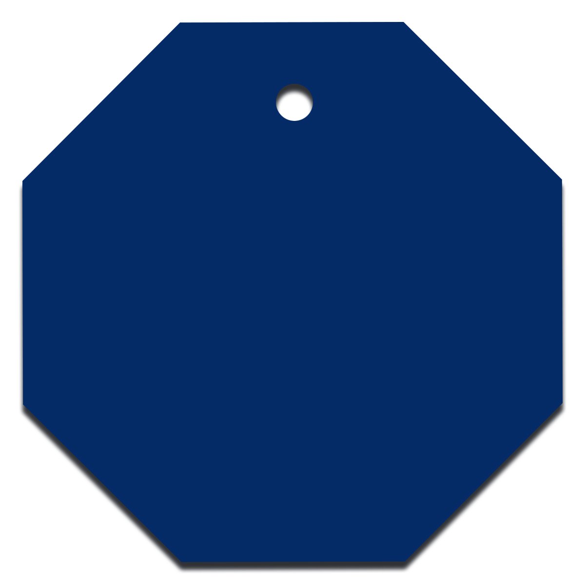 pentagon tag様 Accuform TDG239BU Accu-Ply Plastic Blank Identification Tag