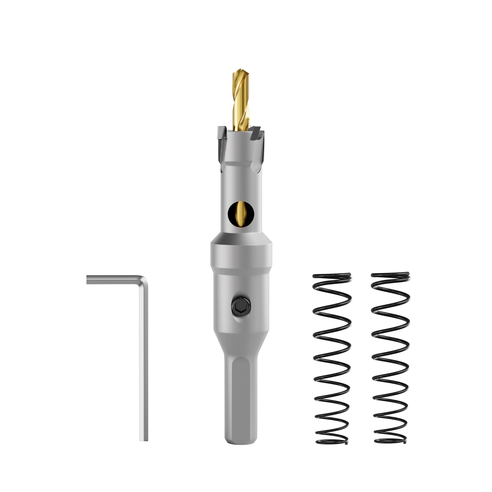 Scie Cloche Carbure Trépan Scie à Trou 35mm TCT Pour 5mm Acier Inox Feuille Métal[986