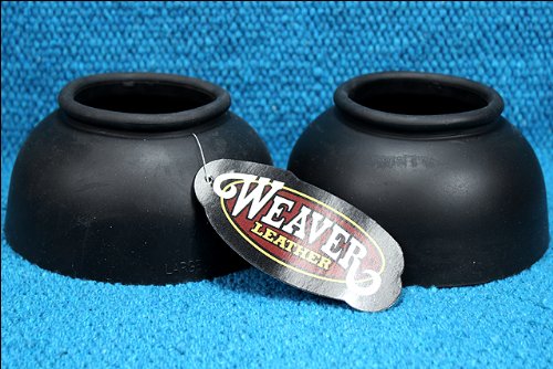 Image of Weaver Leather HVY DTY RUBBER BELL BOOT, 35-4254-BK, Large